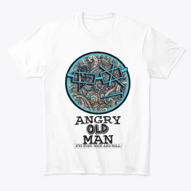 Angry Paisley Smiley Logo 24